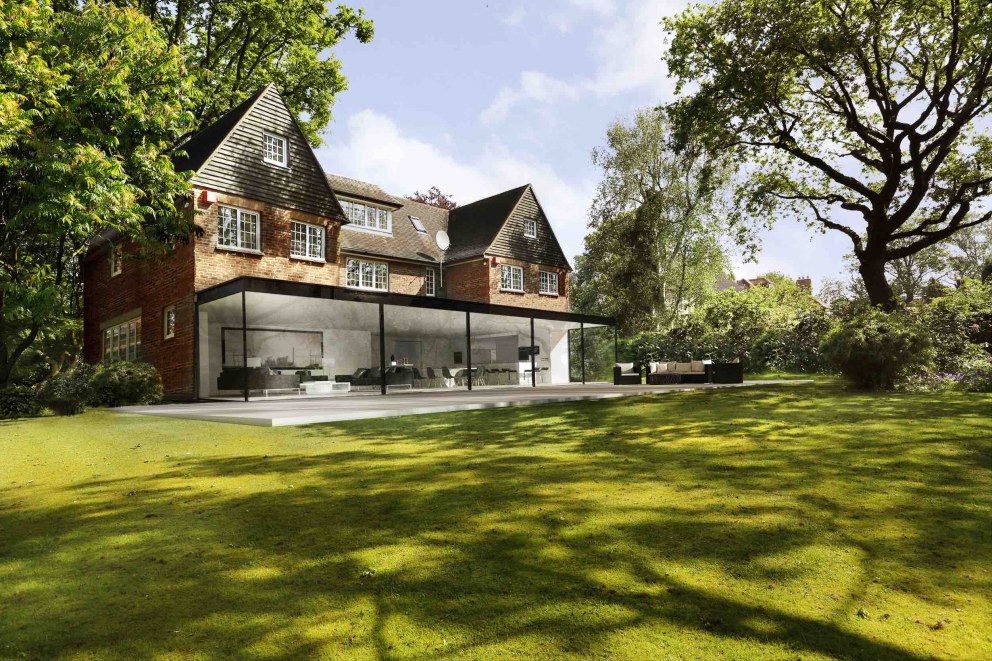 Wimbledon Villa | Super Room and glass extension | Interior Designers